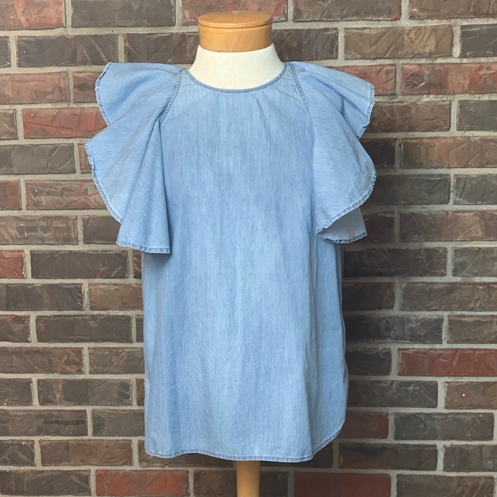 See by Chloe chambray top